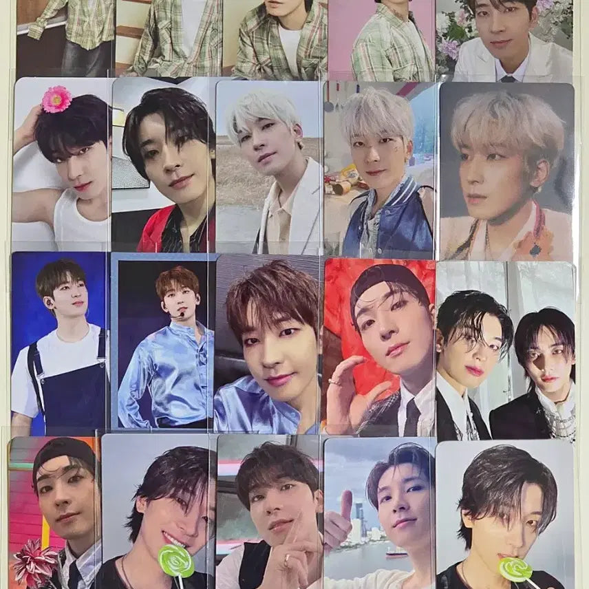 [BUNJANG] Seventeen Wonwoo Photocard Bundle Set (20 pcs) POB / 20장] 세븐틴 원우 포카 사탕 이즈위 캐럿반 트레카 캐랜 특전 미공포
