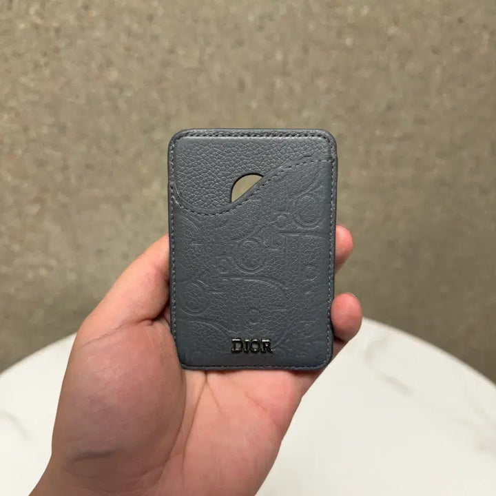 [BUNJANG] Dior Oblique Gravity MagSafe Card Wallet / 디올 오블리크 그래비티 맥세이프 카드지갑