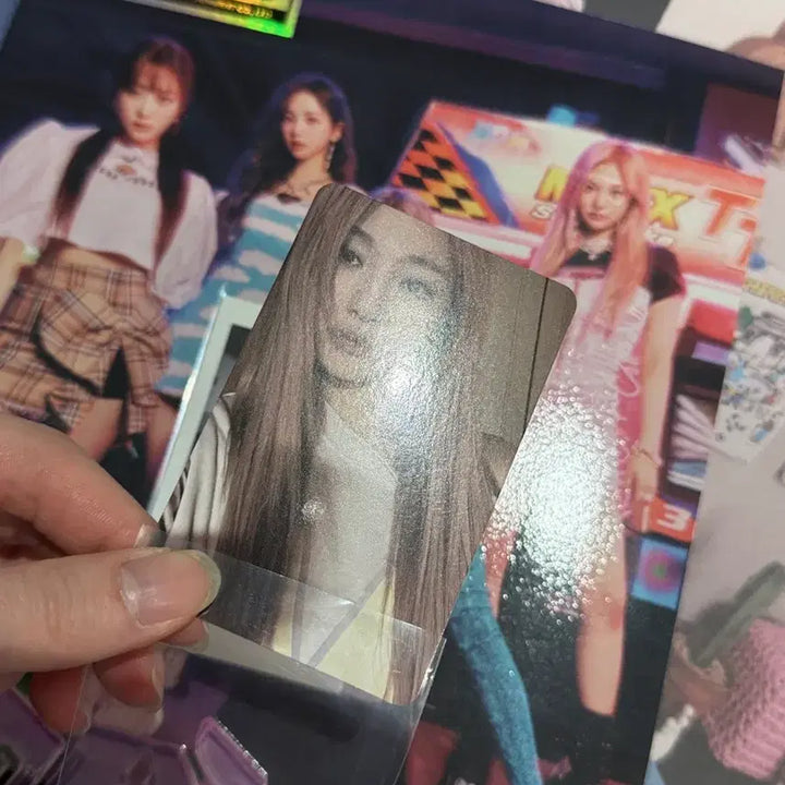 [BUNJANG] aespa Girls Ningning Real World Version Album Set / 에스파 걸스 개봉앨범 리얼월드버전 닝닝풀세트(포토카드2+접지포스터)양도