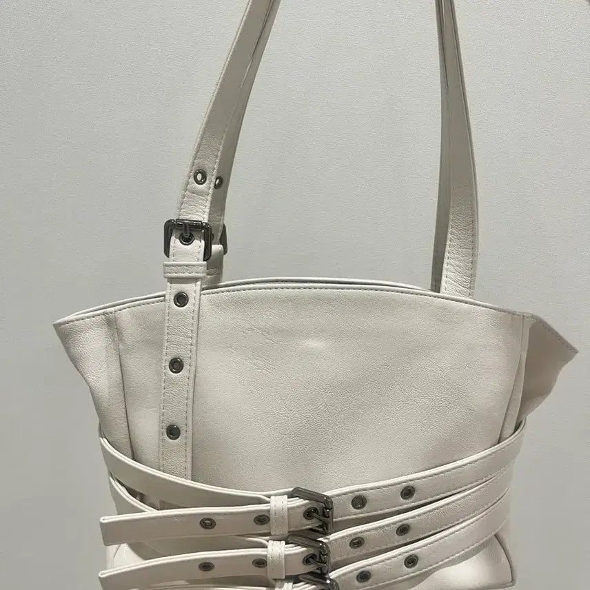 [BUNJANG] Samo Ondo Belt Bag Corset Bag Ivory M Size / 세이모온도 벨트백 코르셋백 아이보리 M사이즈