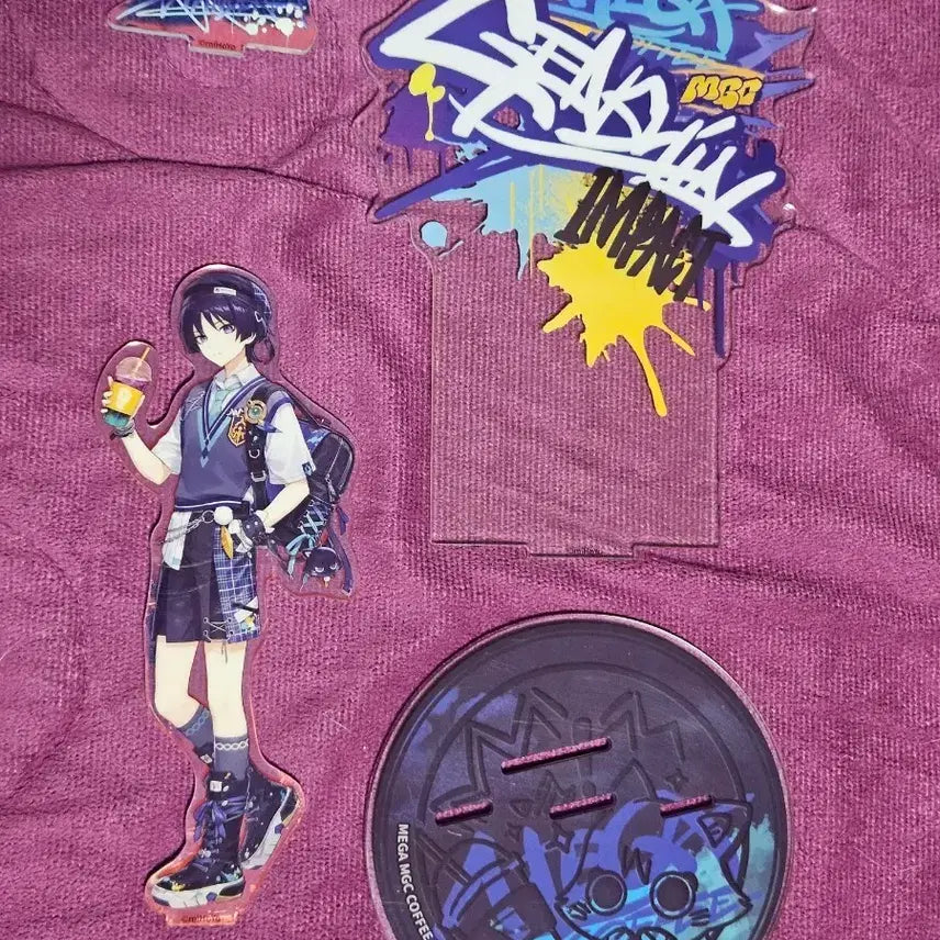 [BUNJANG] Genshin Impact Wanderer Acrylic Stand / 원신 방랑자 메가커피 콜라보 아크릴 스탠드