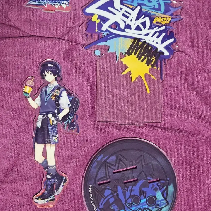 [BUNJANG] Genshin Impact Wanderer Acrylic Stand / 원신 방랑자 메가커피 콜라보 아크릴 스탠드