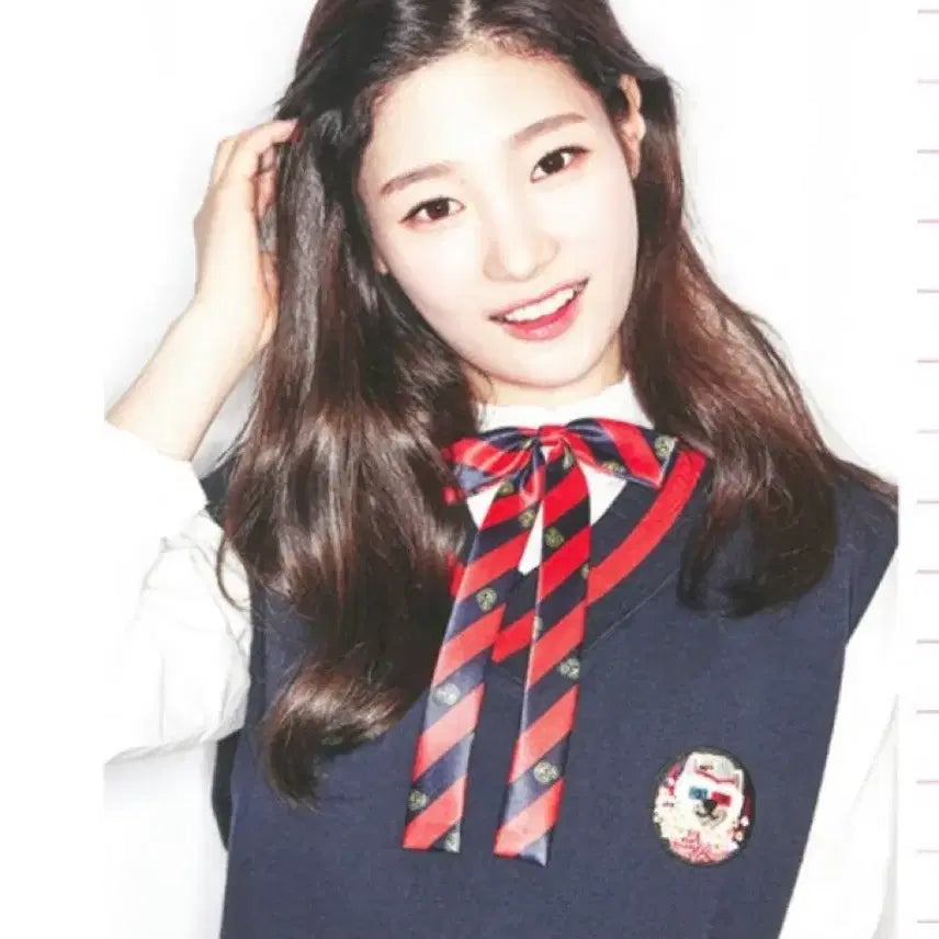 [BUNJANG] Beyond Closet Preppy I.O.I Vest Navy School Look / 비욘드 클로젯 프레피 아이오아이 베스트 네이비 스쿨룩 교복