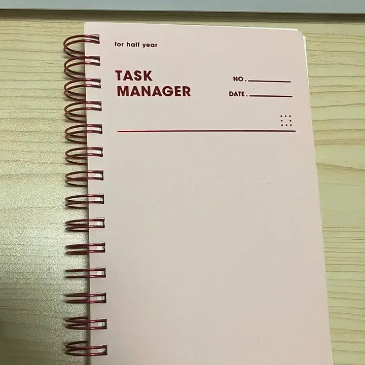 [BUNJANG] Motemote Color Chip Task Manager HALF YEAR Rose Quartz / 모트모트 컬러칩 태스크 매니저 HALF YEAR, Rosequartz,