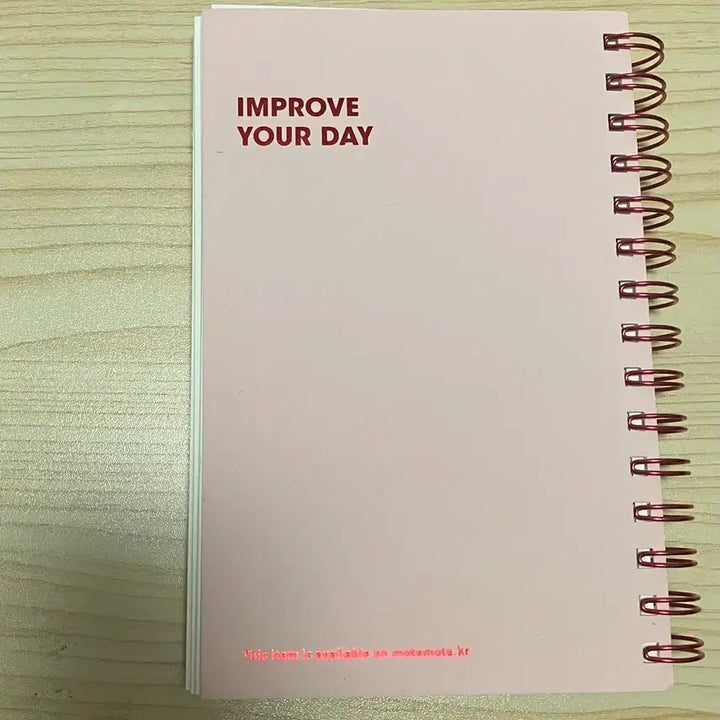 [BUNJANG] Motemote Color Chip Task Manager HALF YEAR Rose Quartz / 모트모트 컬러칩 태스크 매니저 HALF YEAR, Rosequartz,