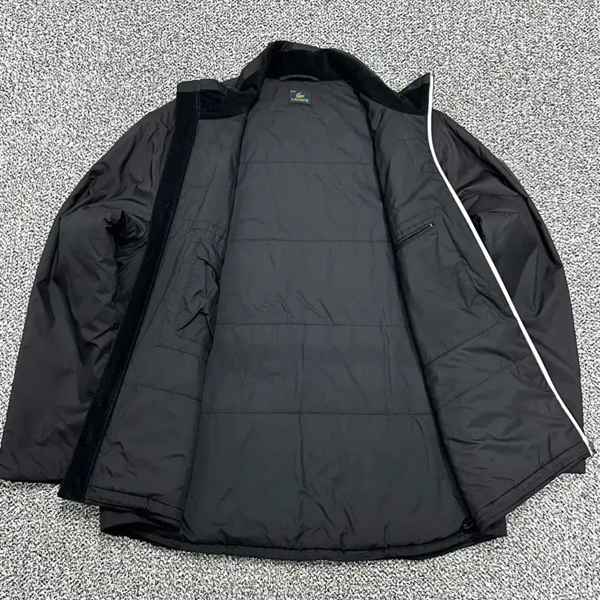 [BUNJANG] Lacoste Lightweight Black Windbreaker Shell Jacket / >정품 라코스테 경량 블랙 바람막이 쉘 자켓
