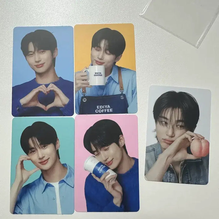 [BUNJANG] Byeon Woo Seok Ediya Photocard Bundle Set / 변우석 이디야 포카 일괄