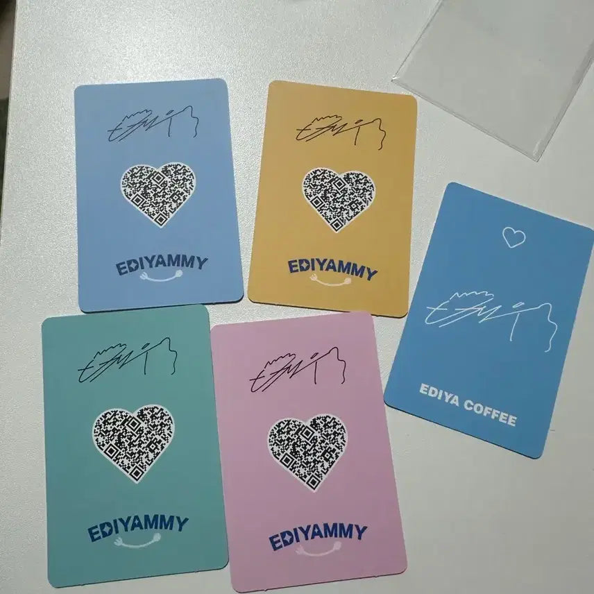 [BUNJANG] Byeon Woo Seok Ediya Photocard Bundle Set / 변우석 이디야 포카 일괄