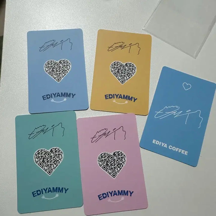 [BUNJANG] Byeon Woo Seok Ediya Photocard Bundle Set / 변우석 이디야 포카 일괄