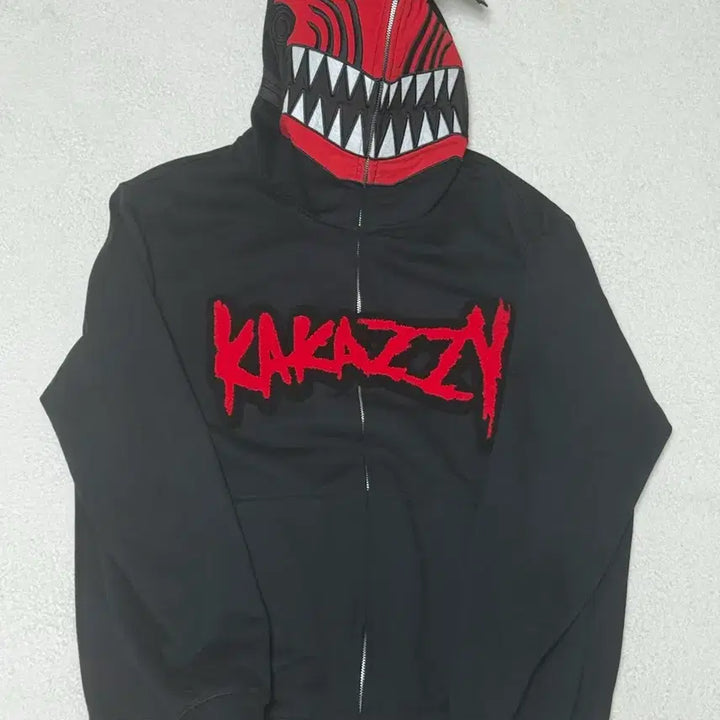 [BUNJANG] Kakazi Chainsaw Man Hoodie Black (L) / 카카지 체인소맨 후드티 검정 L사이즈