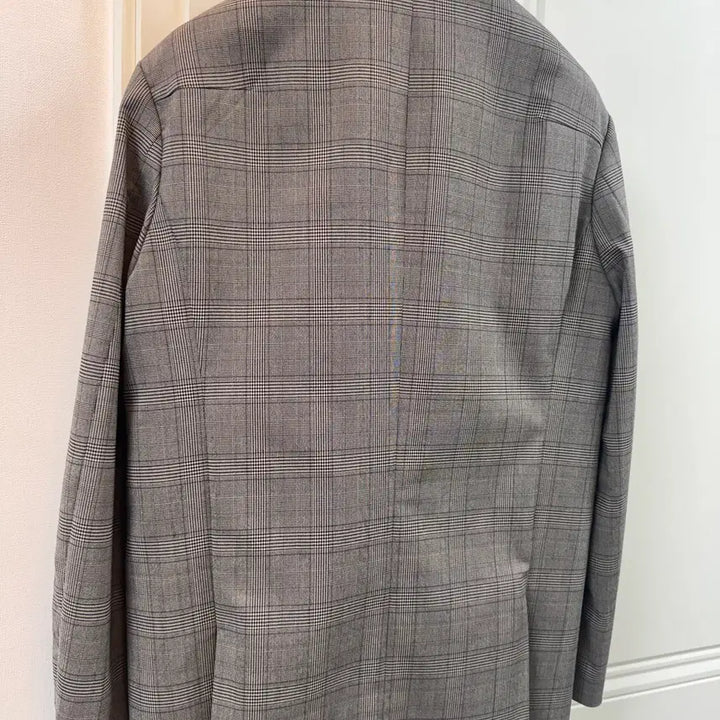 [BUNJANG] Drawfit Check Blazer (L) / 드로우핏 (L, 100사이즈) 투버튼 체크블레이져