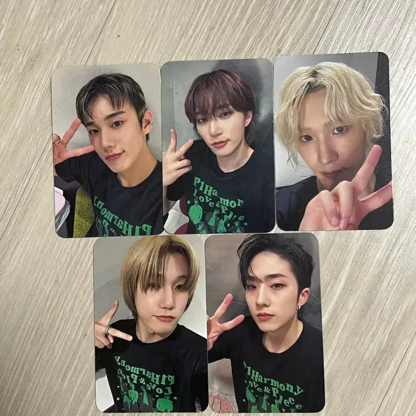 [BUNJANG] P1Harmony Whozfan POB Photocard Set / 피원하모니 후즈팬 미공포 포카 세트 p1harmony