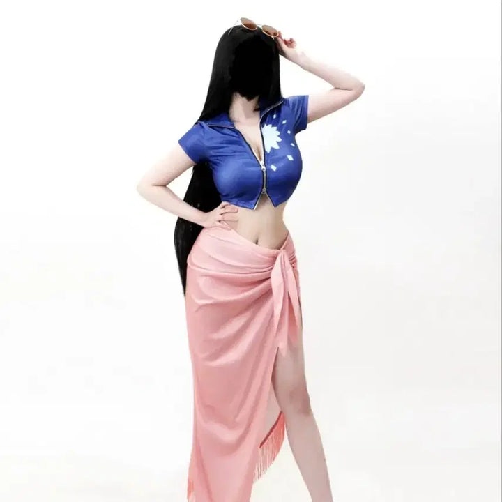 [BUNJANG] One Piece Nico Robin Cosplay Costume / 원피스 니코 로빈 코스프레 의상
