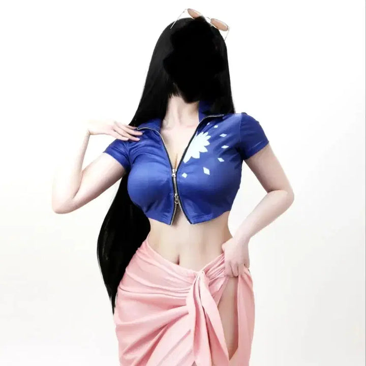 [BUNJANG] One Piece Nico Robin Cosplay Costume / 원피스 니코 로빈 코스프레 의상