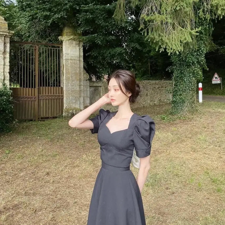 [BUNJANG] Labelleblanc Bell Ribbon Two-Piece Set / (새상품) 라벨르블랑 벨 리본 투피스