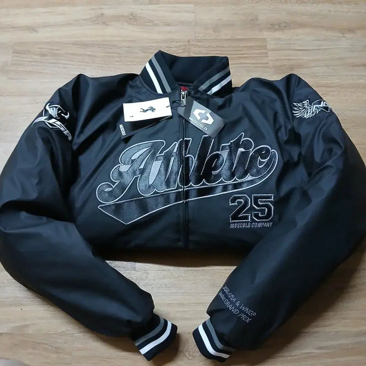 [BUNJANG] MUSCOLO Varsity Quilted Gym Jumper Padded Jacket / 택붙은 미사용 MUSCOLO 머스콜로 바시티 누빔 헬스 점퍼 패딩 자켓