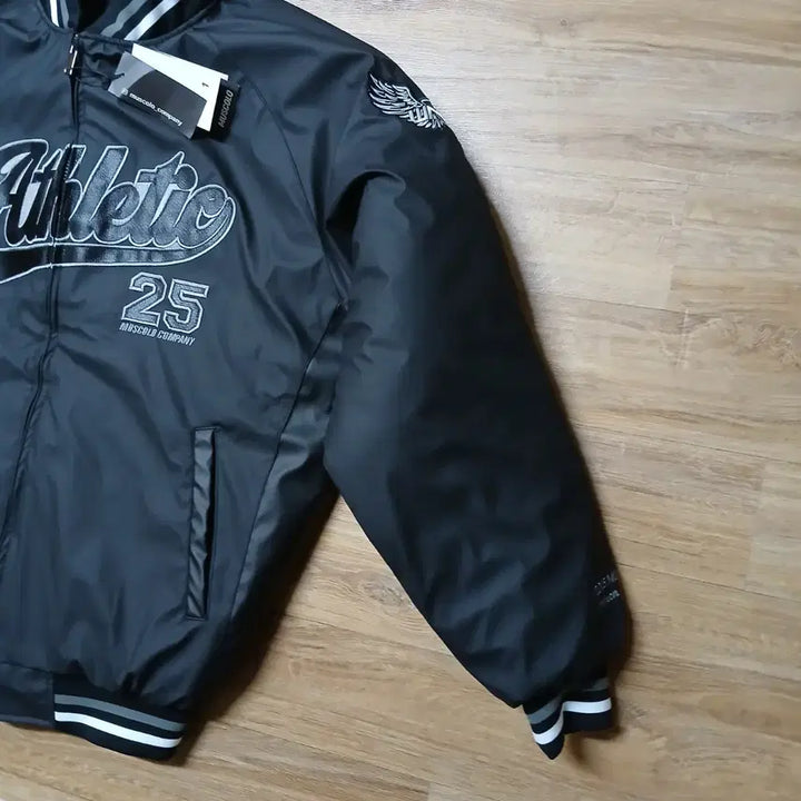 [BUNJANG] MUSCOLO Varsity Quilted Gym Jumper Padded Jacket / 택붙은 미사용 MUSCOLO 머스콜로 바시티 누빔 헬스 점퍼 패딩 자켓