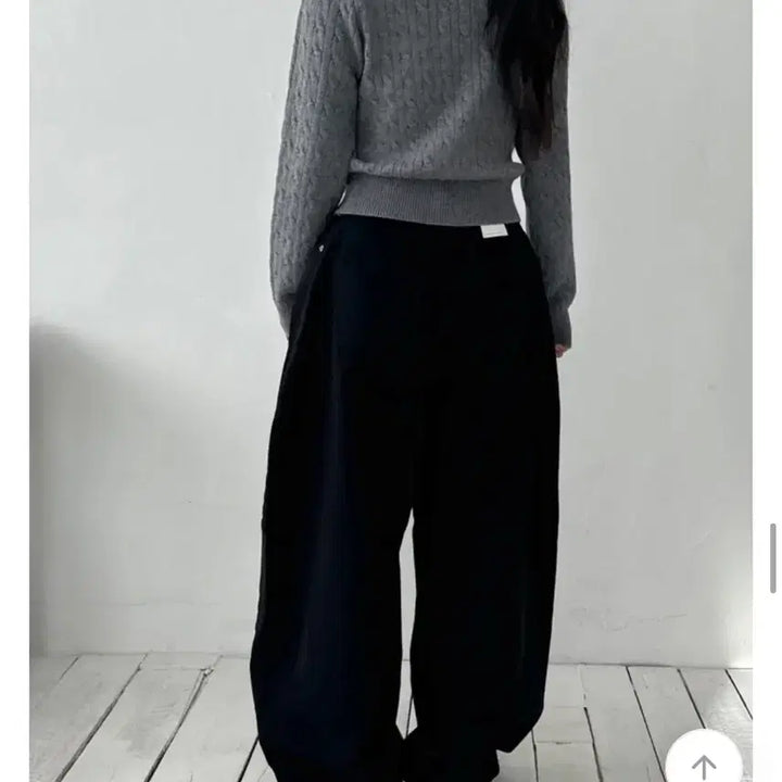 [BUNJANG] Cotton Wide Denim Pants / 우슬 벌룬 와이드 코튼 데님 팬츠