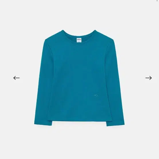 [BUNJANG] Enjou Blues Basic 3/4 Sleeve T-Shirt Cobalt Blue / 엔조블루스 베이직 3/4 티셔츠 코발트블루 프리