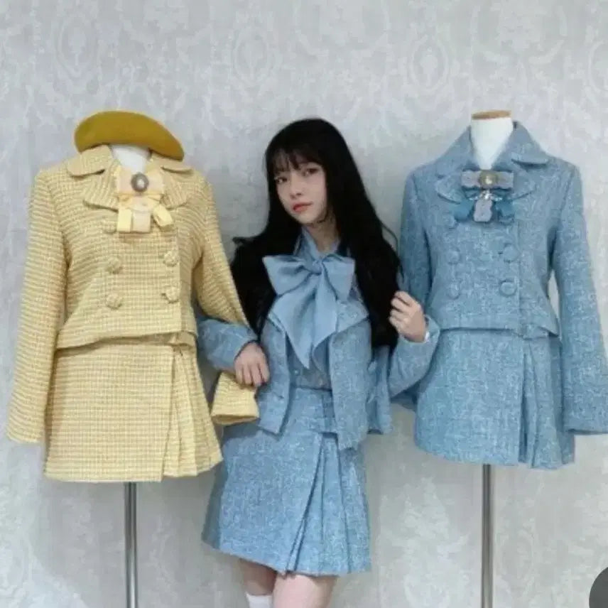 [BUNJANG] [새상품] 아리웨어(에이리웨어) 자체제작 트위드 세트 화이트 셋업 ari / [새상품] 아리웨어(에이리웨어) 자체제작 트위드 세트 화이트 셋업 ari