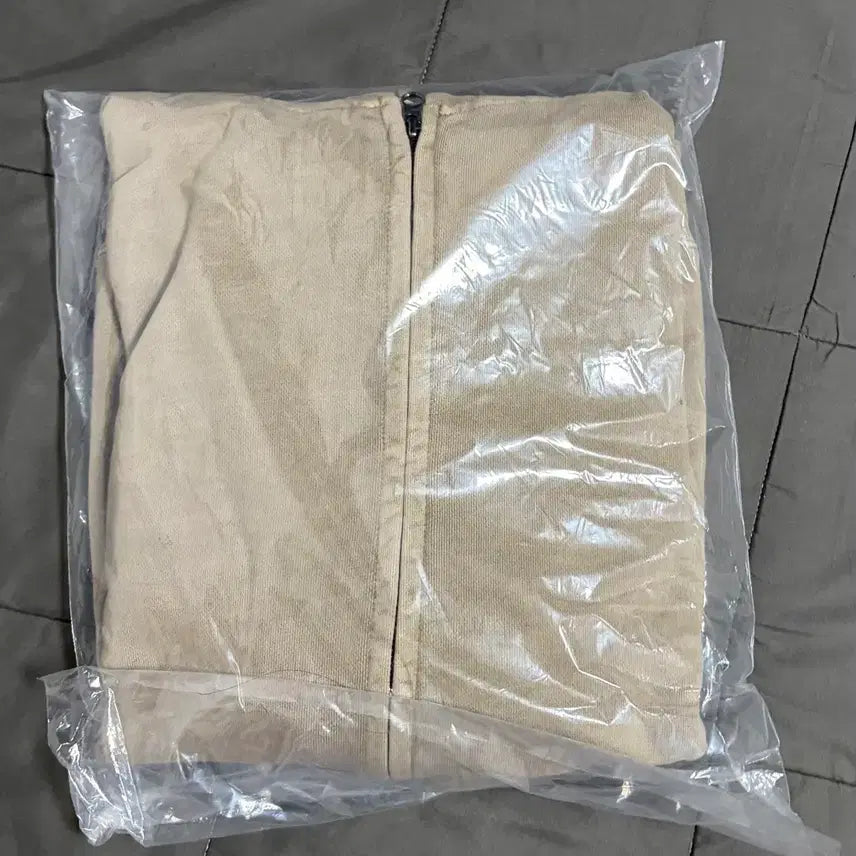 [BUNJANG] Toffee Pigment Two-Way Hoodie Zip-up (M Size) / 토피 피그먼트 투웨이 후드집업 새상품 M사이즈