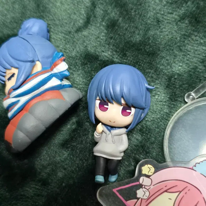 [BUNJANG] Yuru Camp Shima Rin Nadieko Onemutan Gacha Keyring Bundle Set / [일괄] 유루캠 시마 린 나데시코 오네무탄 가챠 키링
