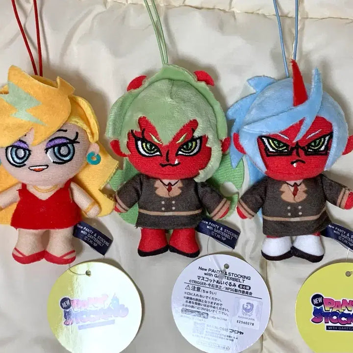 [BUNJANG] Gigo Panty &amp; Stocking with Garterbelt Crane Plush Bundle Set / 팬스가 팬티 스캔티 니삭스 gigo 크레인누이 팬티&amp;스타킹with가터벨트