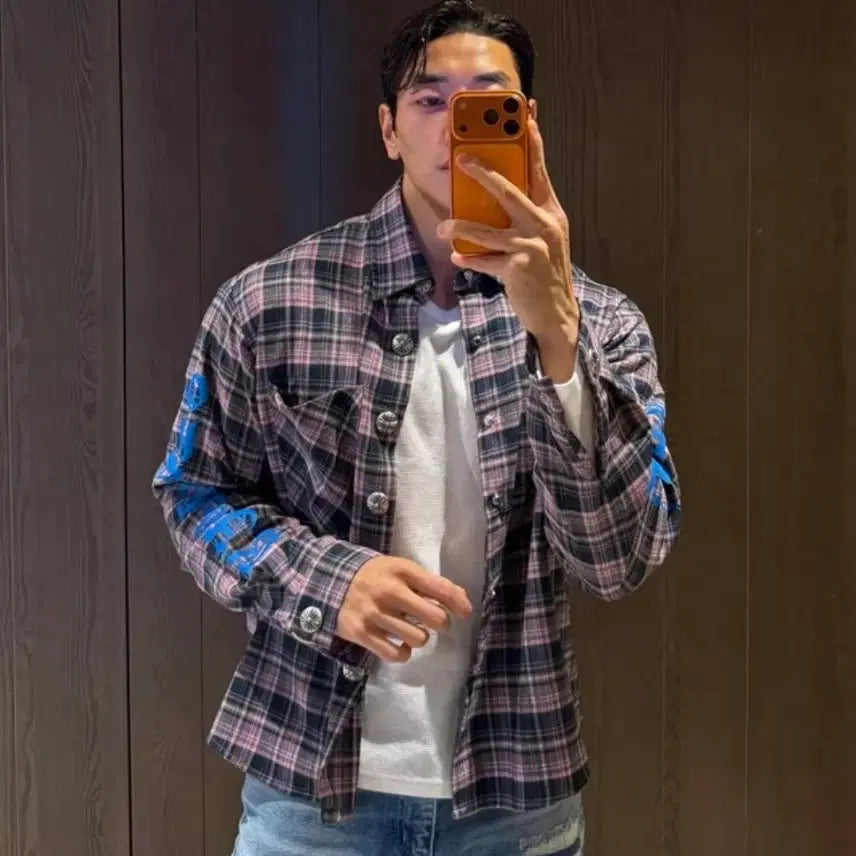 [BUNJANG] Raphinato 52 Flannel Check Shirt / 라피나토52 플란넬 체크 셔츠