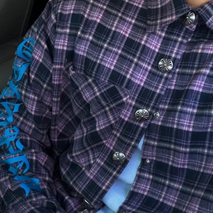 [BUNJANG] Raphinato 52 Flannel Check Shirt / 라피나토52 플란넬 체크 셔츠