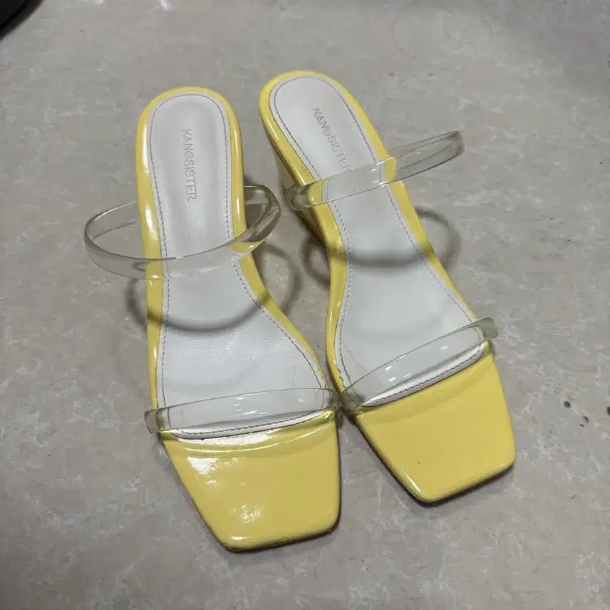 [SOLD OUT] 강자매 뮬 샌들 힐
