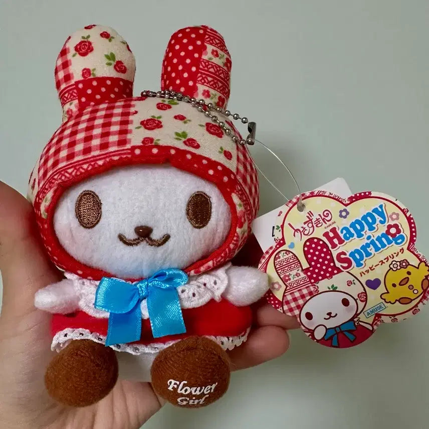 [BUNJANG] Amuse Usagi no Zukin Doll / (주말만)희귀고전 어뮤즈 펠트 우사즈킨 인형