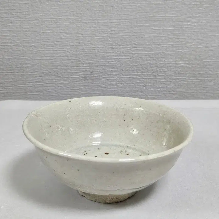 [BUNJANG] Joseon Dynasty Early White Porcelain Tea Bowl (Dawon) / 옛날 조선시대 초기 백자 도자기 다완  정통다완