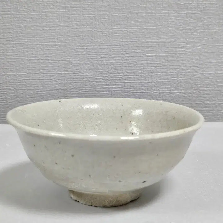 [BUNJANG] Joseon Dynasty Early White Porcelain Tea Bowl (Dawon) / 옛날 조선시대 초기 백자 도자기 다완  정통다완