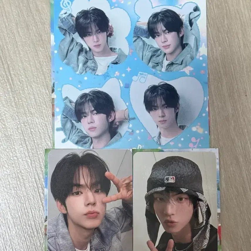 [BUNJANG] TWS Dohun Photocard + Four-cut Photo Set / 투어스 vr 도훈 포카+네컷 세트