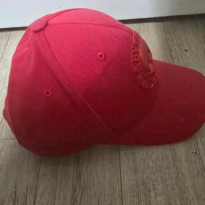 [BUNJANG] By the Skull Red Ball Cap / 바이더 스컬 로고가 포인트인 레드 볼캡이에요 사이즈 56~60