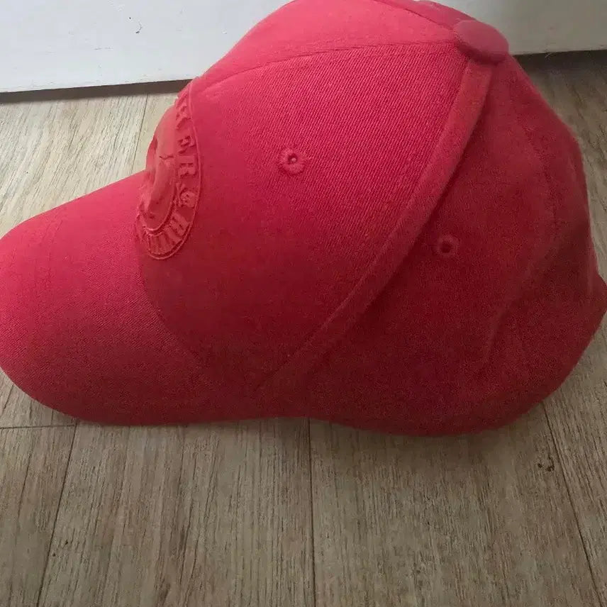 [BUNJANG] By the Skull Red Ball Cap / 바이더 스컬 로고가 포인트인 레드 볼캡이에요 사이즈 56~60