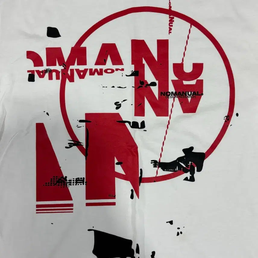 [BUNJANG] No.Manual XL T-Shirt / 노매뉴얼 반팔 xl 상태a급 105느낌