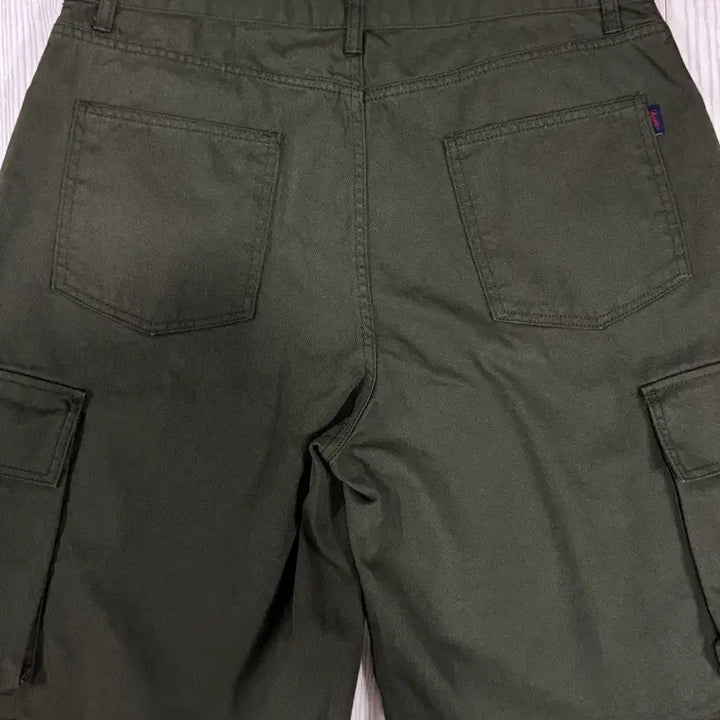[BUNJANG] BS Rabbit Cargo Bermuda Shorts XL / bs래빗 카고 버뮤다 팬츠바지 xl 상태 s급 카키컬러