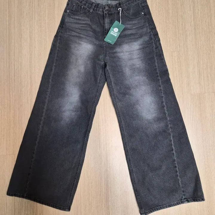 [BUNJANG] Wide Denim Pants M / (1회착용)와이드 데님팬츠 m