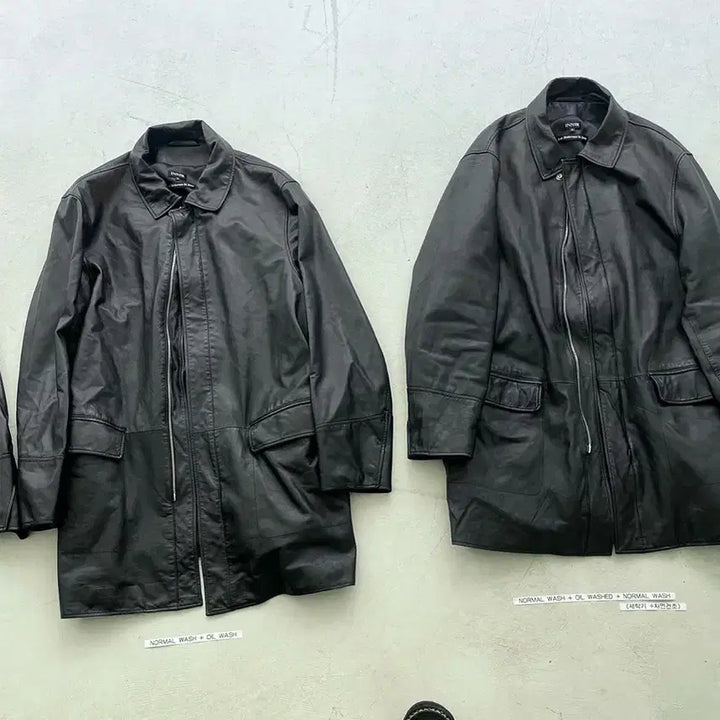 [BUNJANG] Innir 254 Oil Washed Lambskin Coat / Innir 이니어 254 OIL WASHED LAMBSKIN COAT