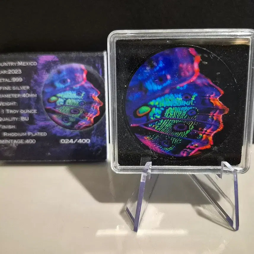 [SOLD OUT] 500개한정판) 리버타드 나비 은화 1온스