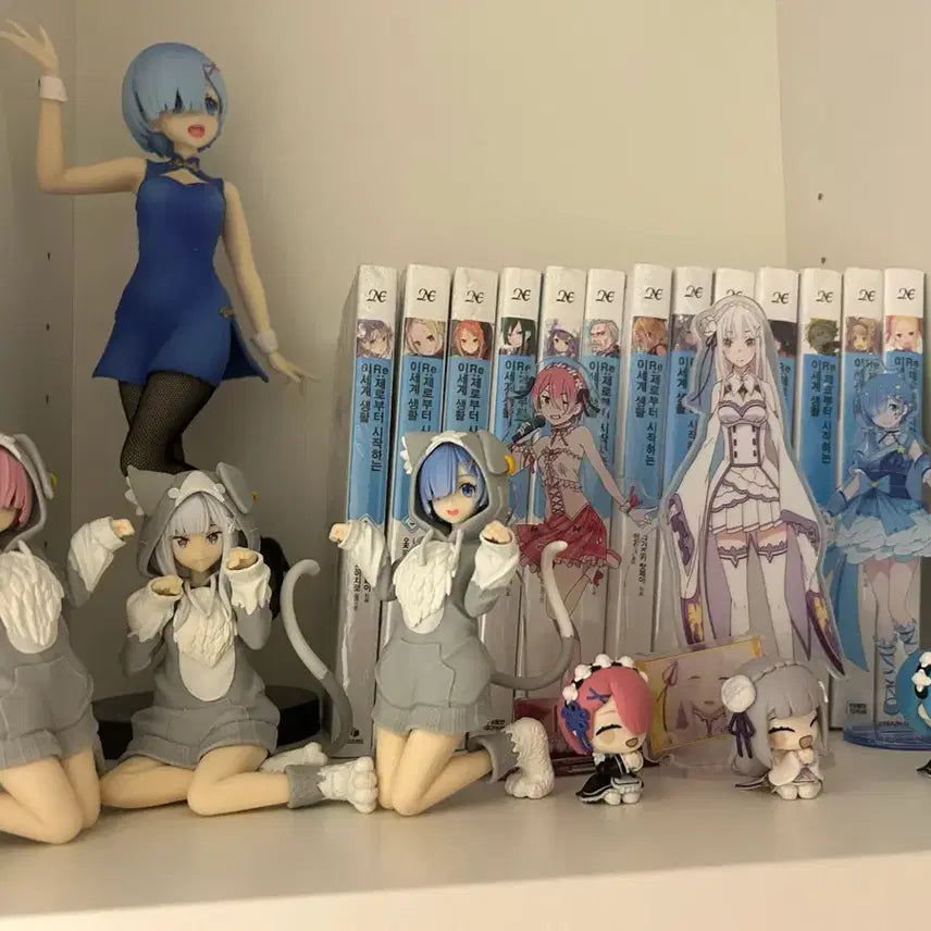 [BUNJANG] Re:Zero Cat Figure / 리제로 고양이 피규어