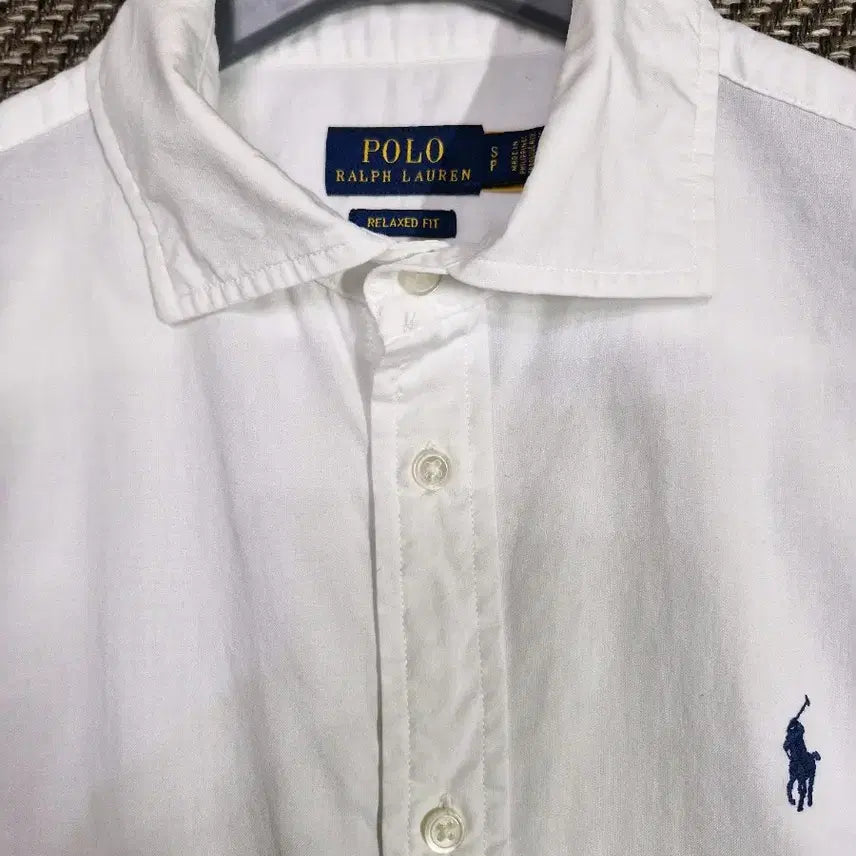 [BUNJANG] Polo Ralph Lauren Twill Shirt / QR폴로 랄프로렌 트윌 셔츠S