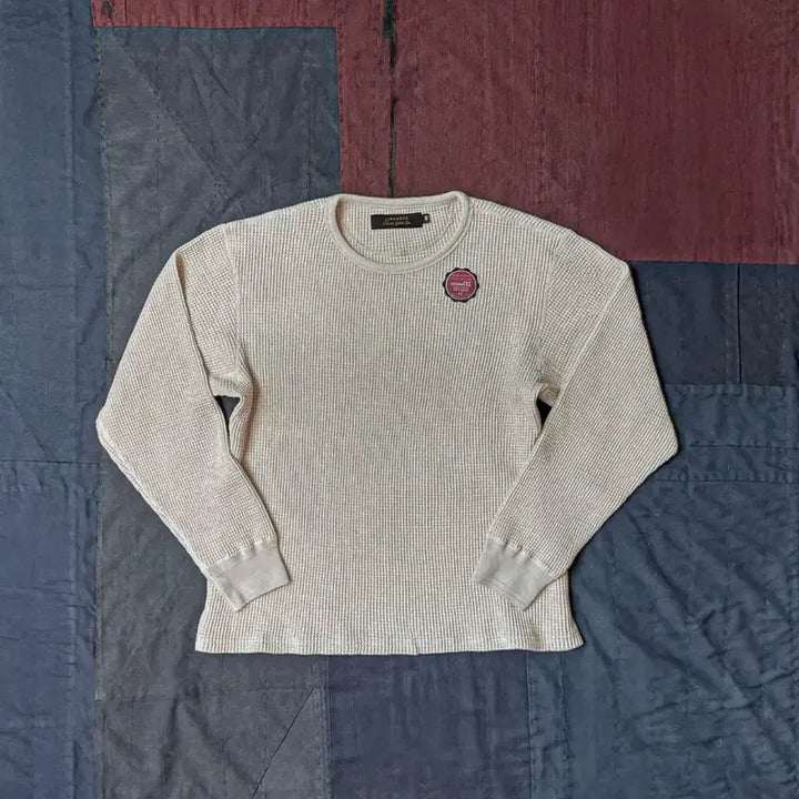 [SOLD OUT] 버드노트 헤비 와플 크루넥