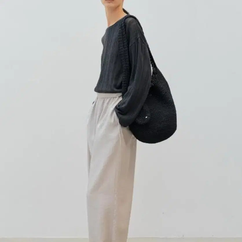 [BUNJANG] Moia Paper Yarn Handmade Bag / 모이아 백