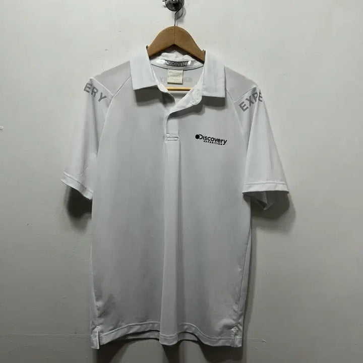 [SOLD OUT] 디스커버리 익스페디션 화이트 반팔 폴로티 105