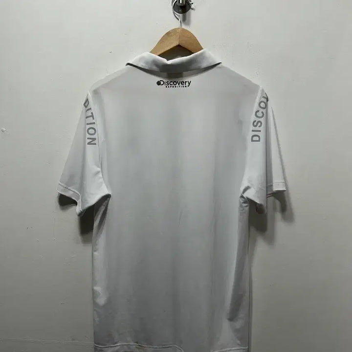 [SOLD OUT] 디스커버리 익스페디션 화이트 반팔 폴로티 105