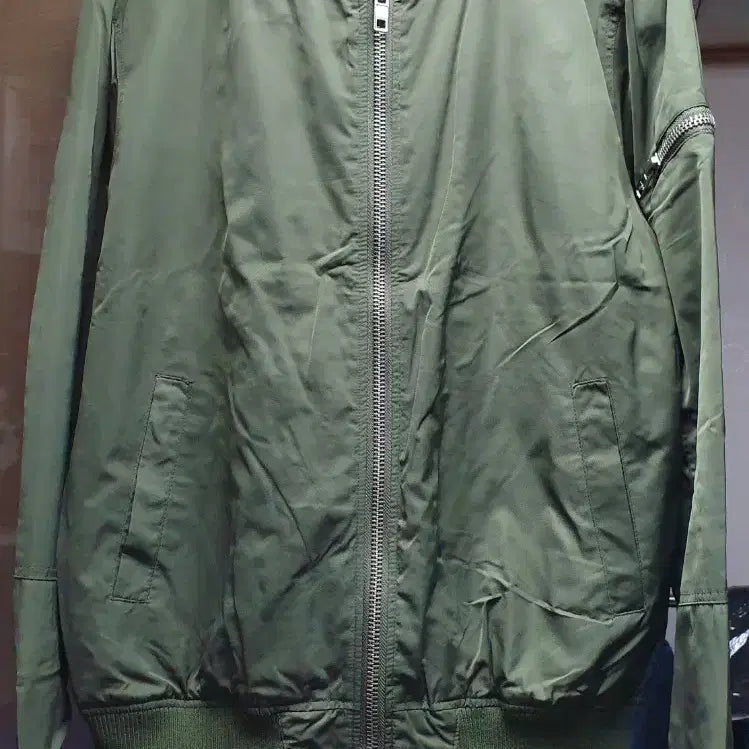 [BUNJANG] Topman MA-1 Blouson Jacket Khaki Size S / [TOPSHOP] 영국 탑맨 MA-1 블루종 카키 S