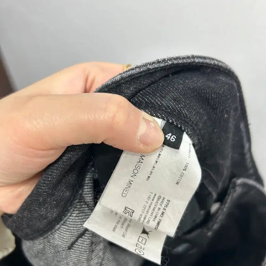 [BUNJANG] Black Workwear Pocket Denim Pants Women&