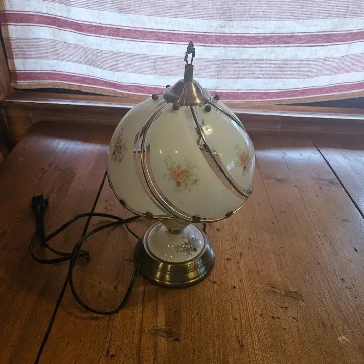 [BUNJANG] Vintage Touch Floral Print Stand Lamp / 빈티지터치 스탠드